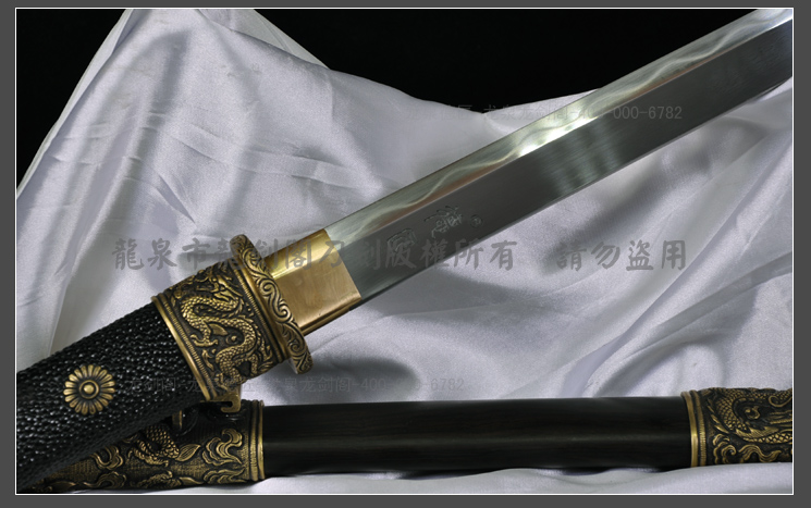 龙装环首唐刀|包钢|(LJG-3157）| - 知名传统刀剑锻造品牌（原龙剑阁）